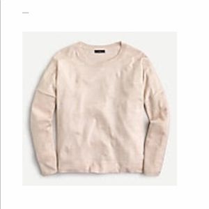 J Crew relaxed fit crew neck sweater NWT small